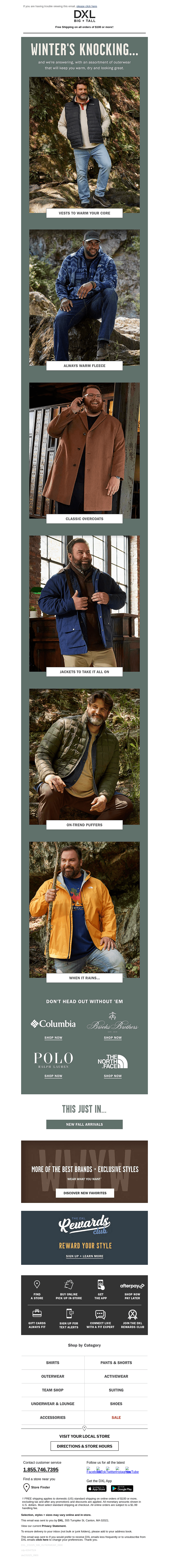 New Outerwear Is In.