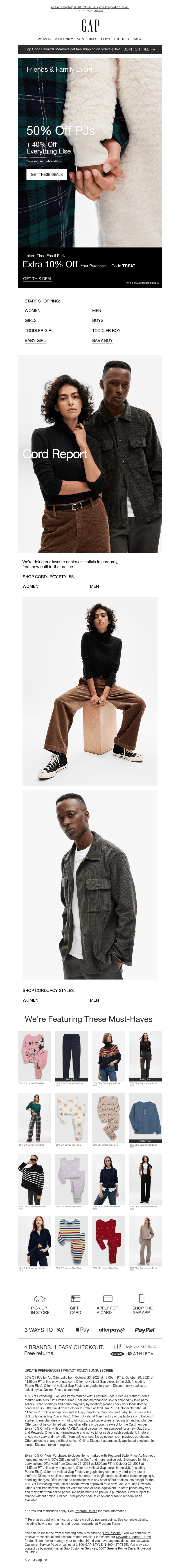 Once a classic, always a classic + 50% off all PJs