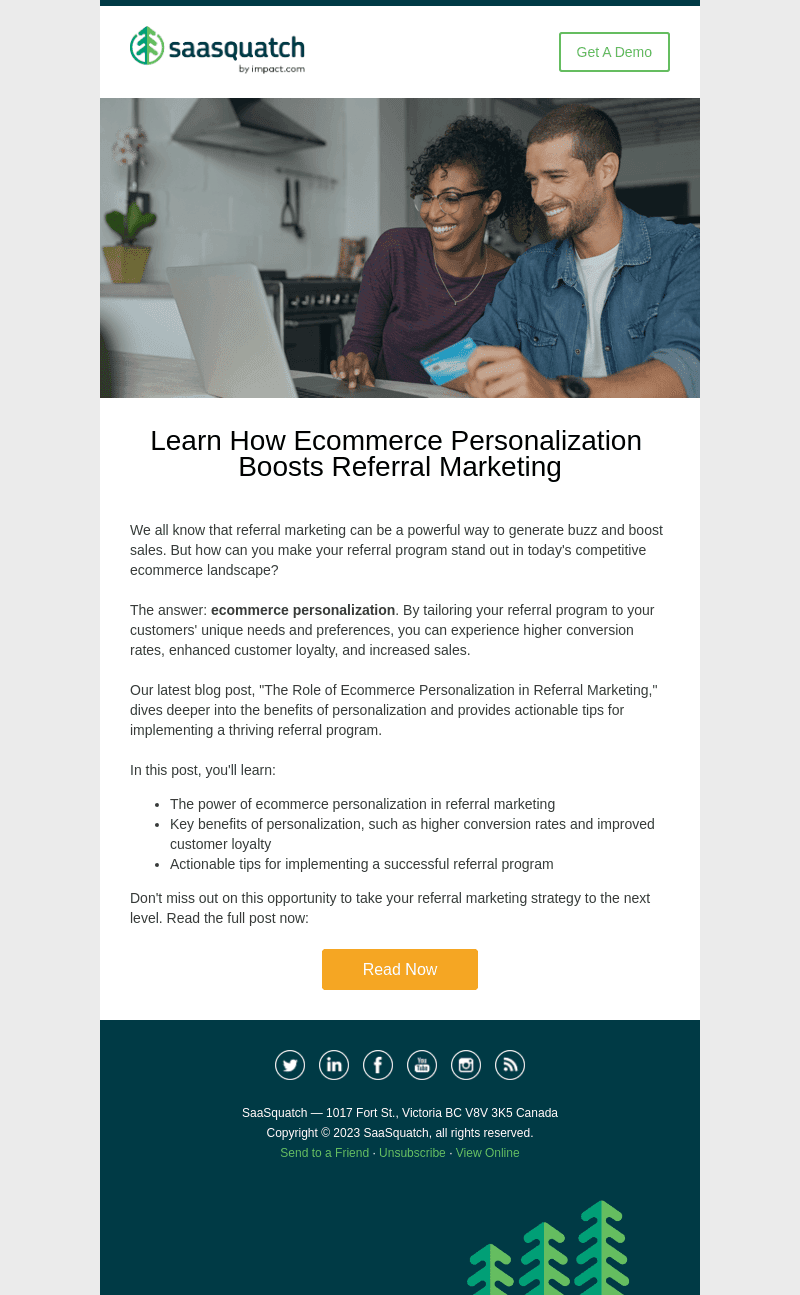 Learn How Ecommerce Personalization Boosts Referral Marketing