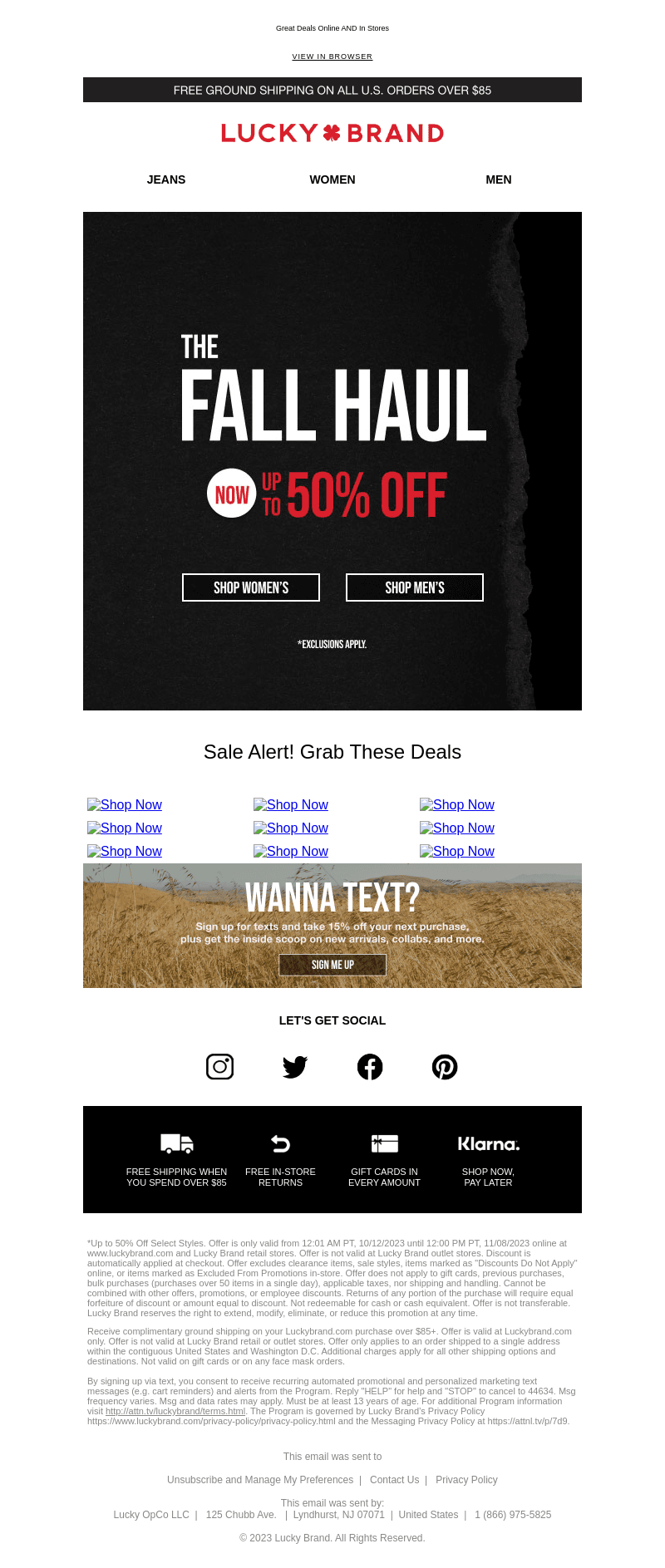 You’re Getting Up To 50% Off