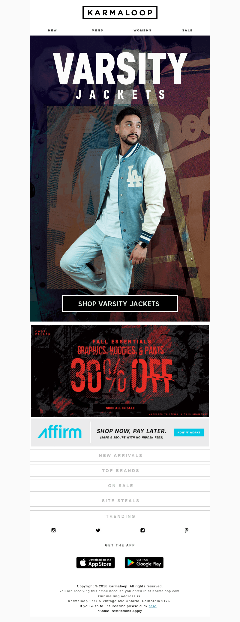 Swoop up on the Latest Varsity Jackets