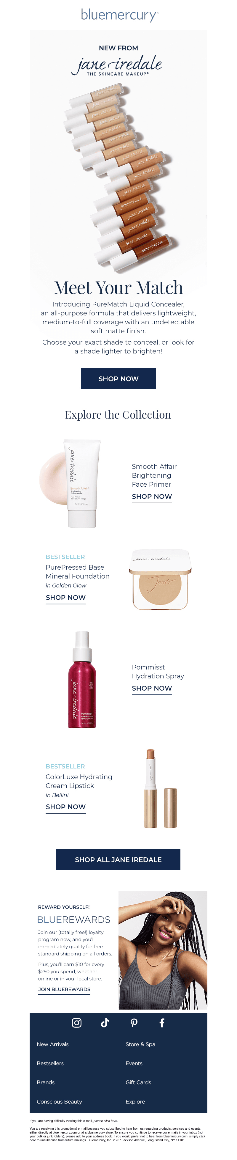 New Jane Iredale PureMatch Liquid Concealer does it all 🙌