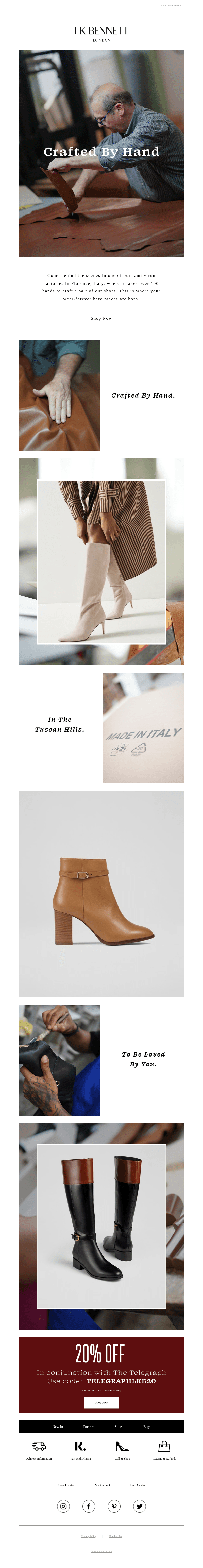 Made in Italy, with love
