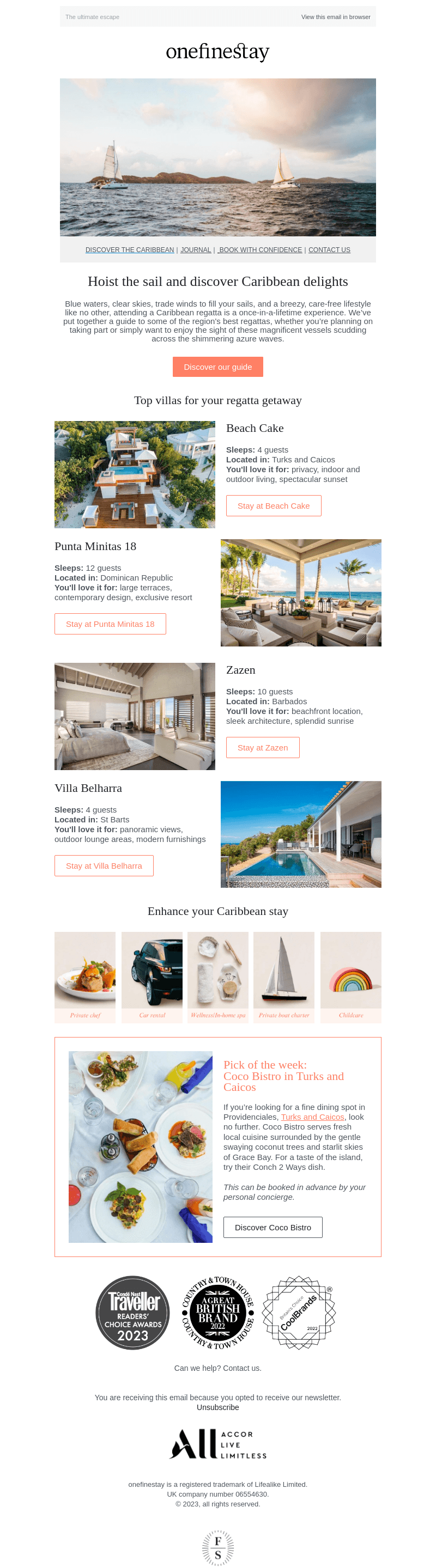 Sail the Caribbean