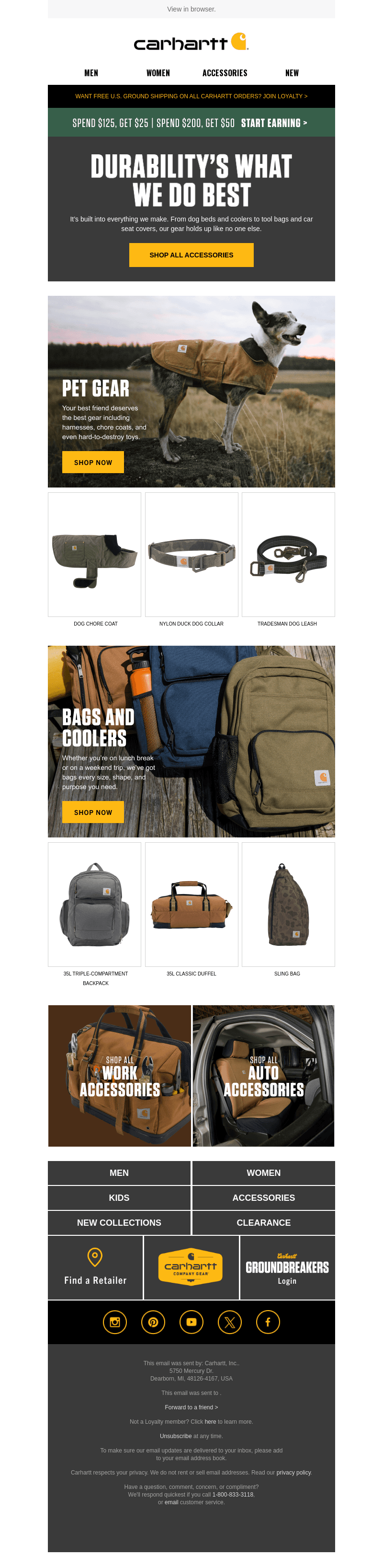 Durable accessories for all you do