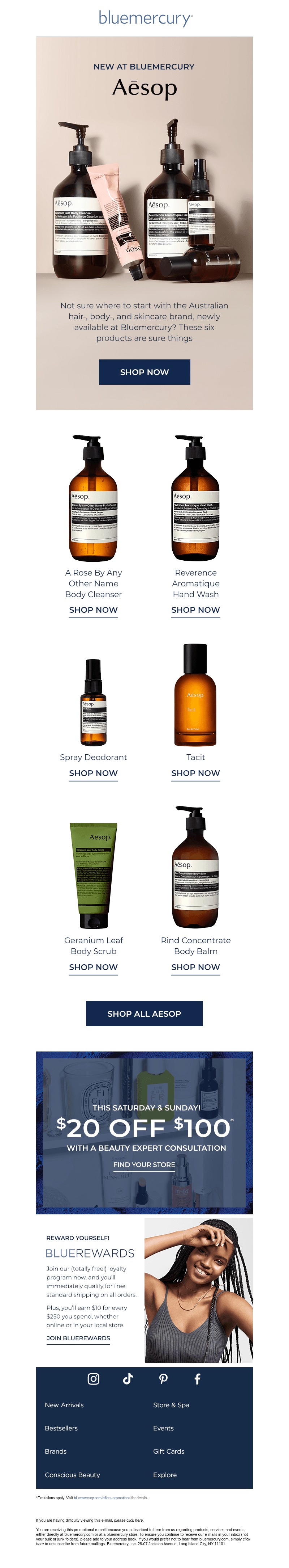 Stock up on the best from Aesop ✨