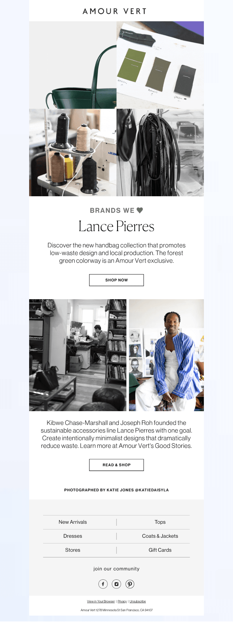 BRANDS WE 💚: Lance Pierres