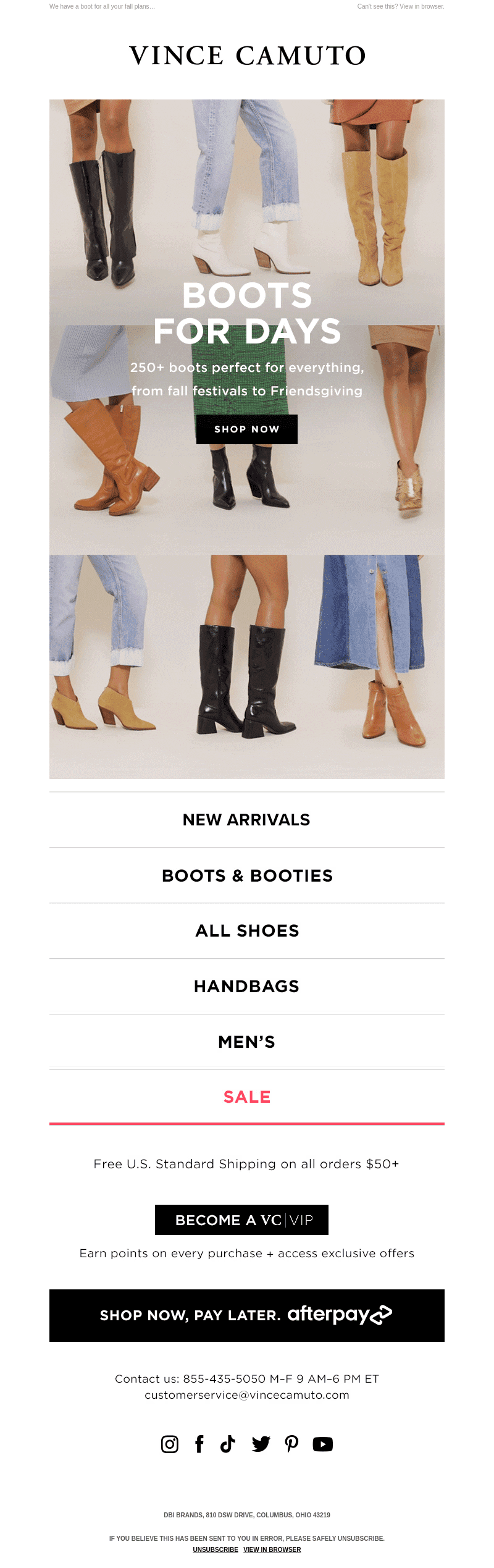 INSIDE: 250+ Boots for F(all)