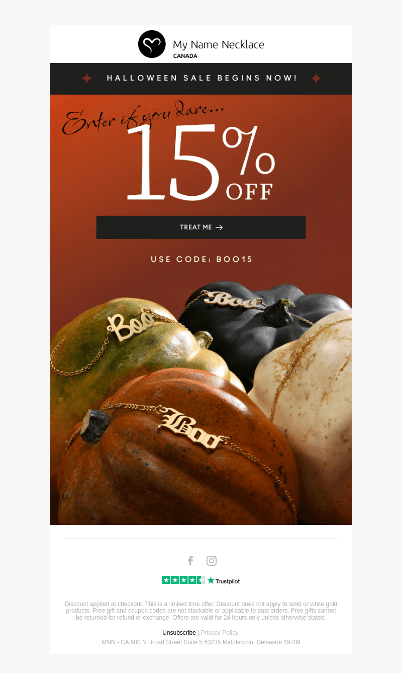 👻 Scary Savings Start NOW!