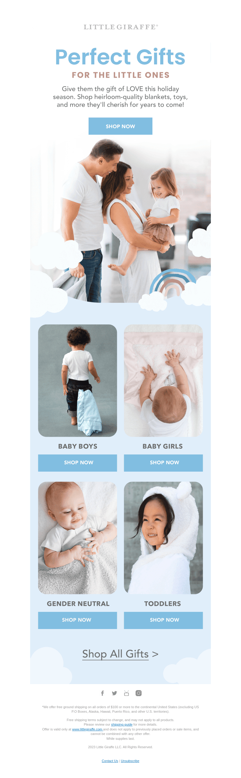 Shopping for a little one?