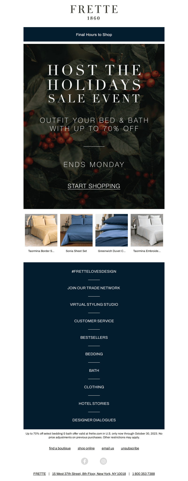 Host the Holidays Sale Event | Ends Tonight