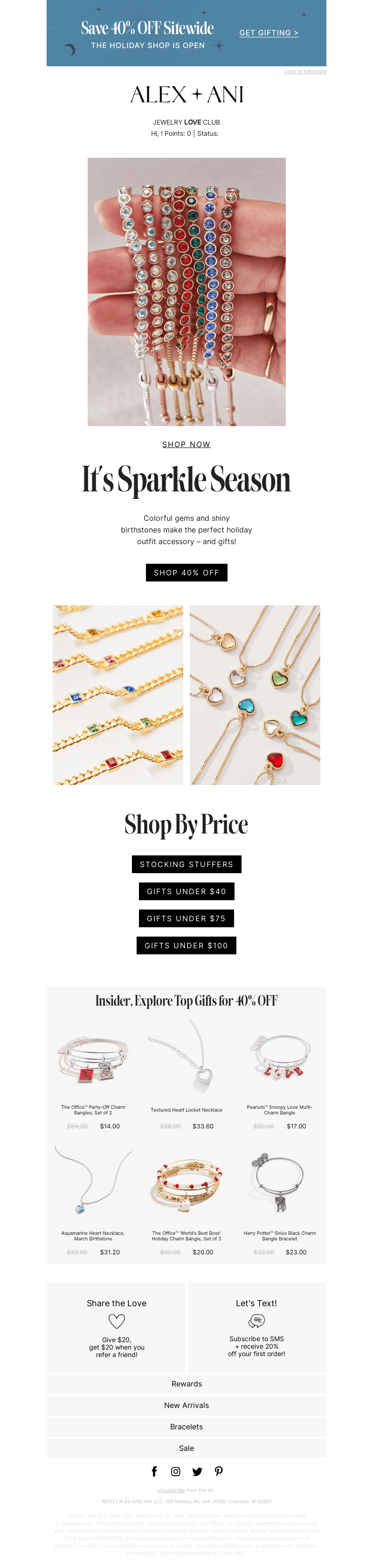 40% Off Top Gifts that Sparkle ✨