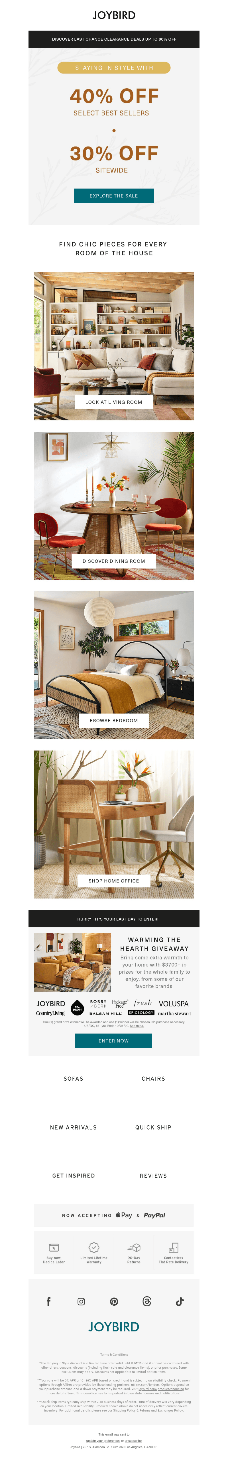 🥳 40% Off select best sellers? You got it!