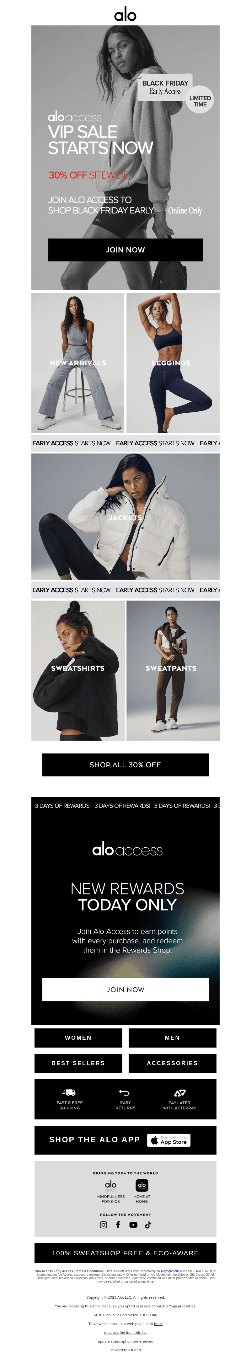 PSST: 30% OFF STARTS NOW.