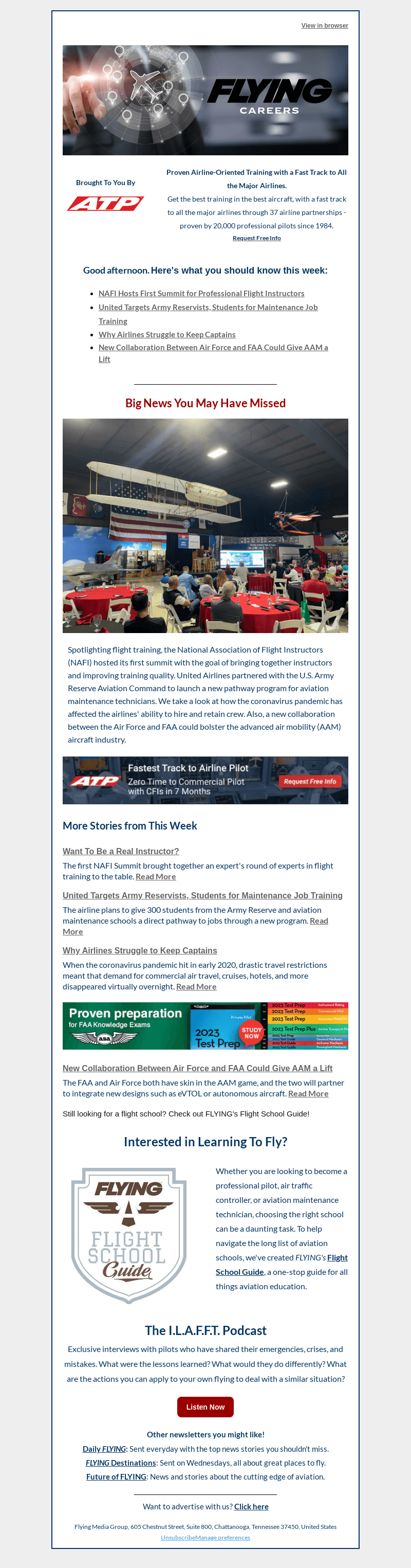NAFI Hosts First Summit for Professional Flight Instructors