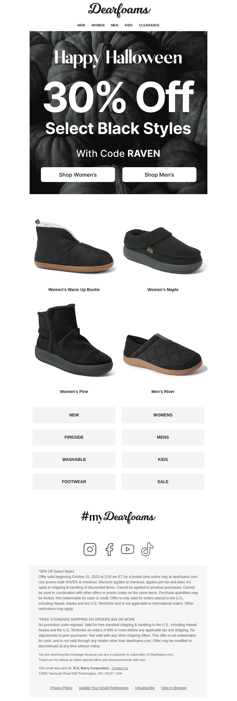 Happy Halloween 🎃 30% off Select Black Styles
