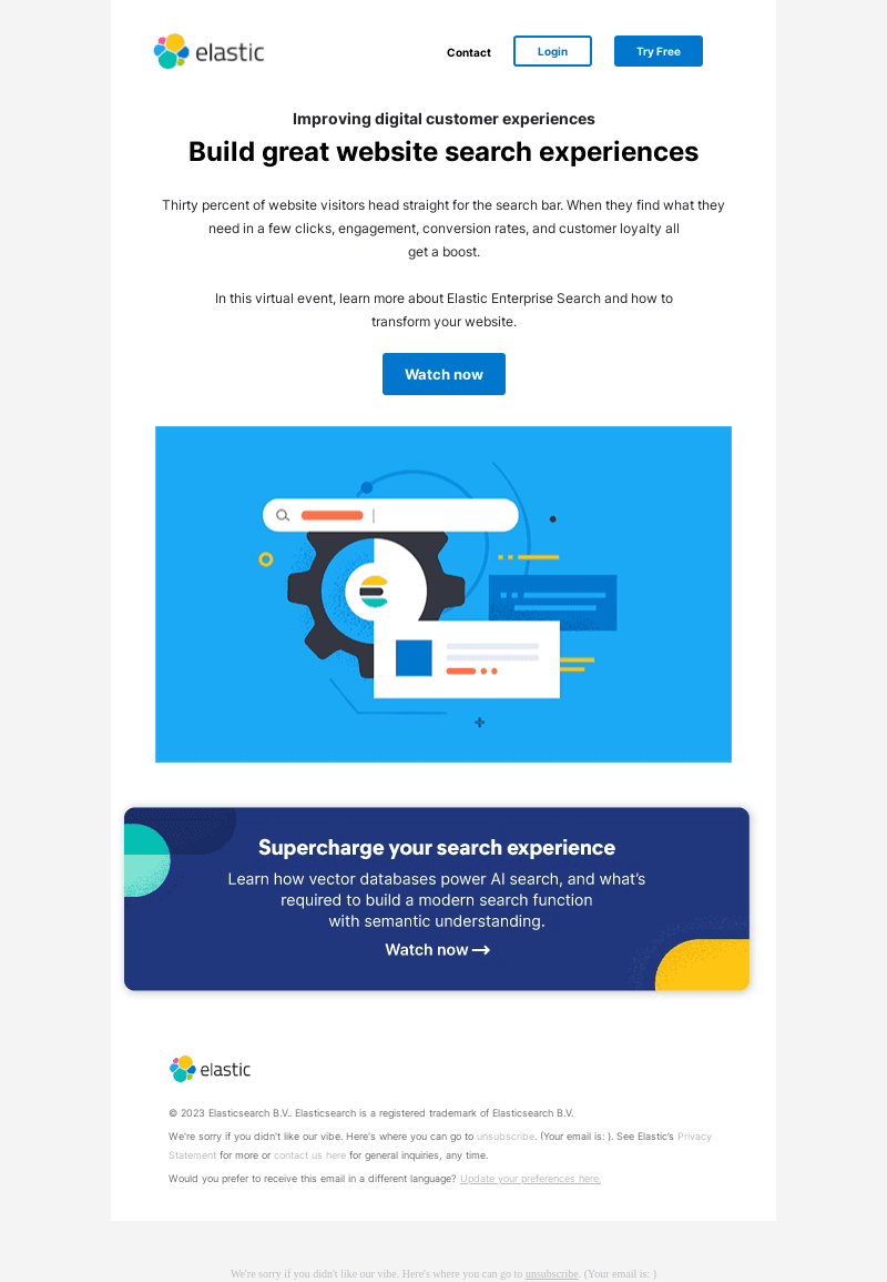 Boost website engagement with better search