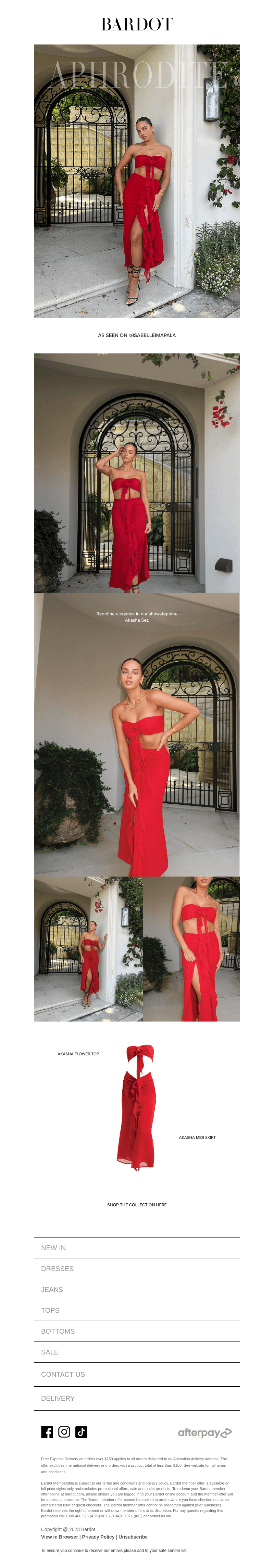 Aphrodite Collection | As Seen On @IsabelleImpala