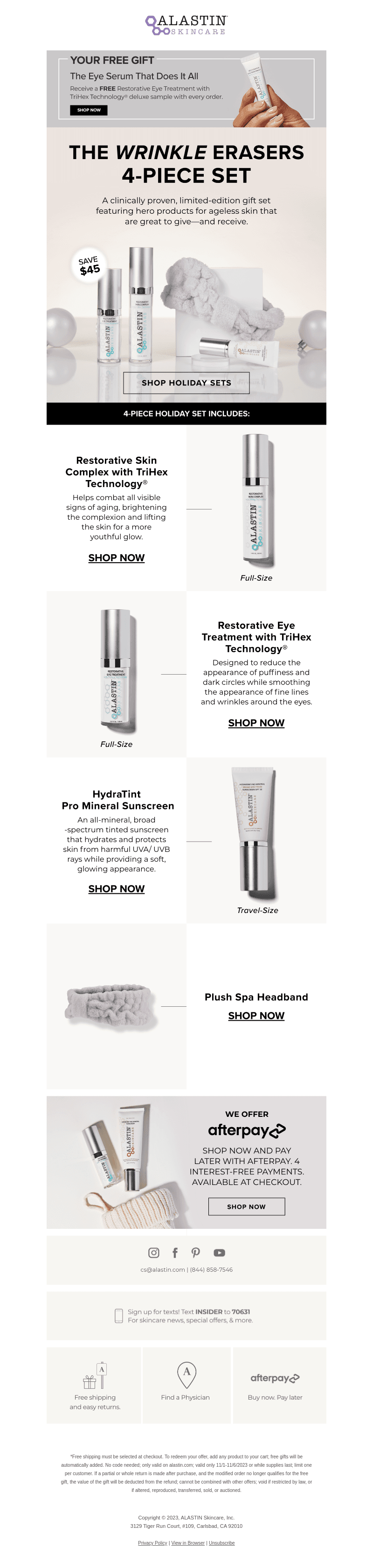 Limited-Edition | Wrinkle Erasers 4-Piece Set