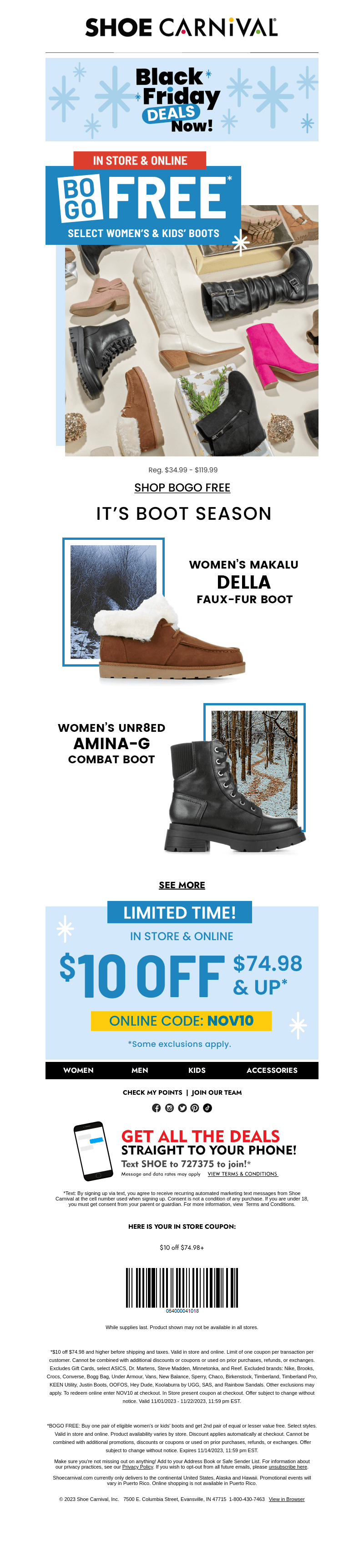 Black Friday starts now!