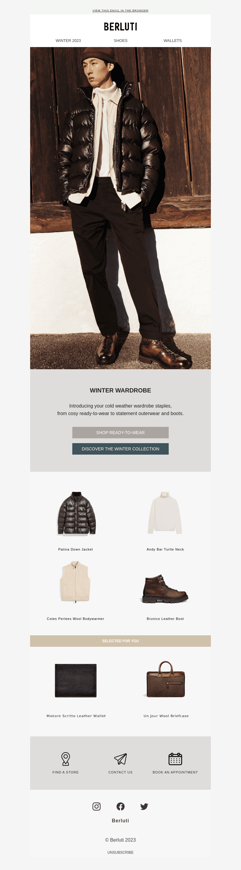 Winter’s most wanted.