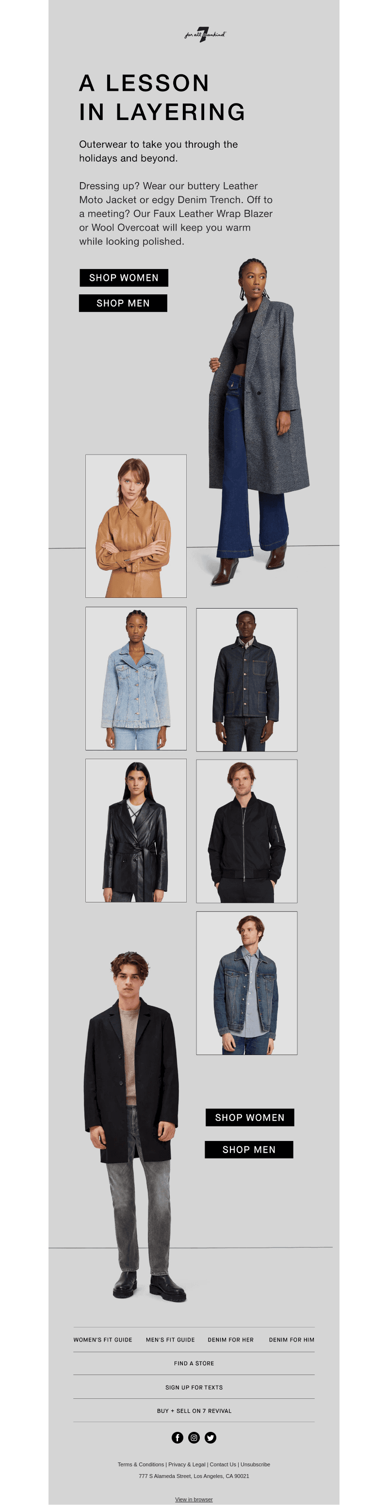 Outerwear Essentials Are Here