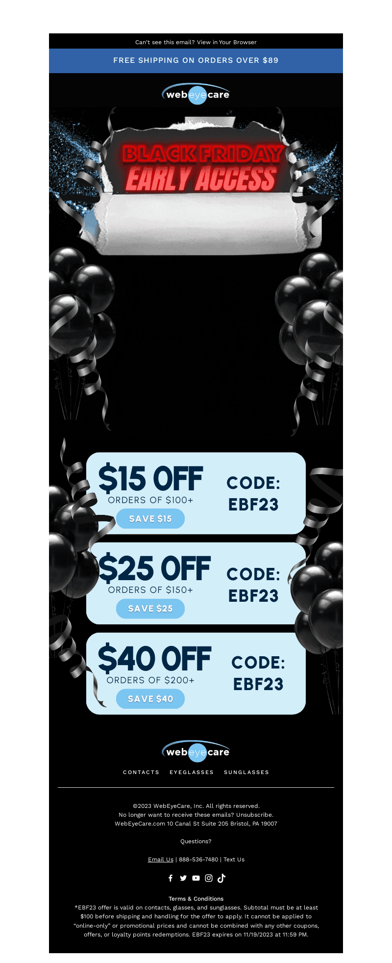 Early Black Friday Savings Start NOW!