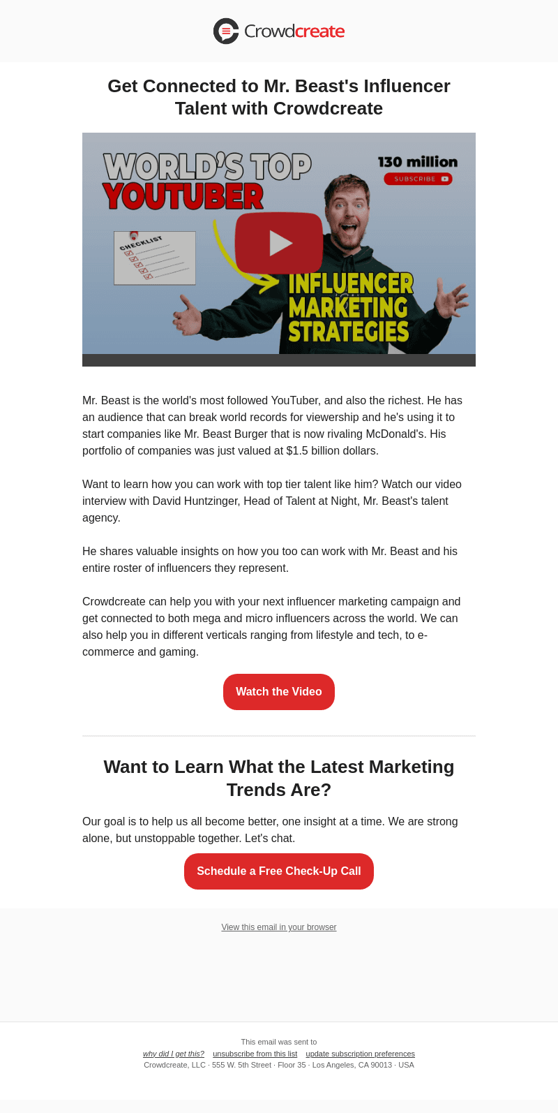 Want to Work with Mr. Beast?