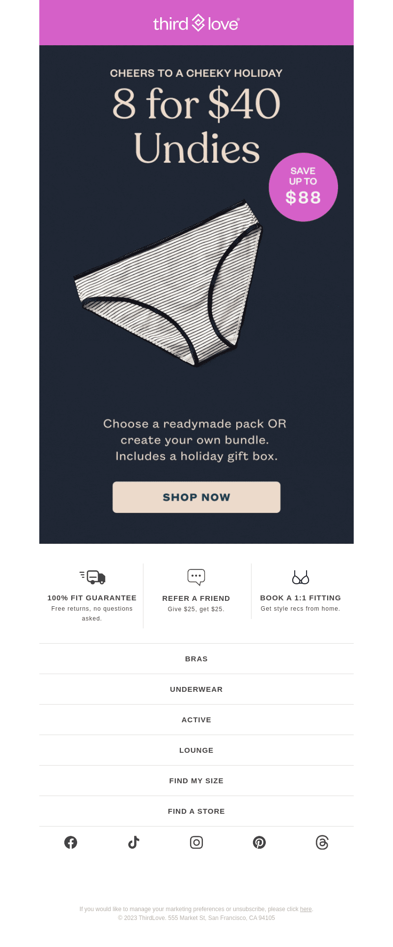 🔥 Save up to $88 on undies