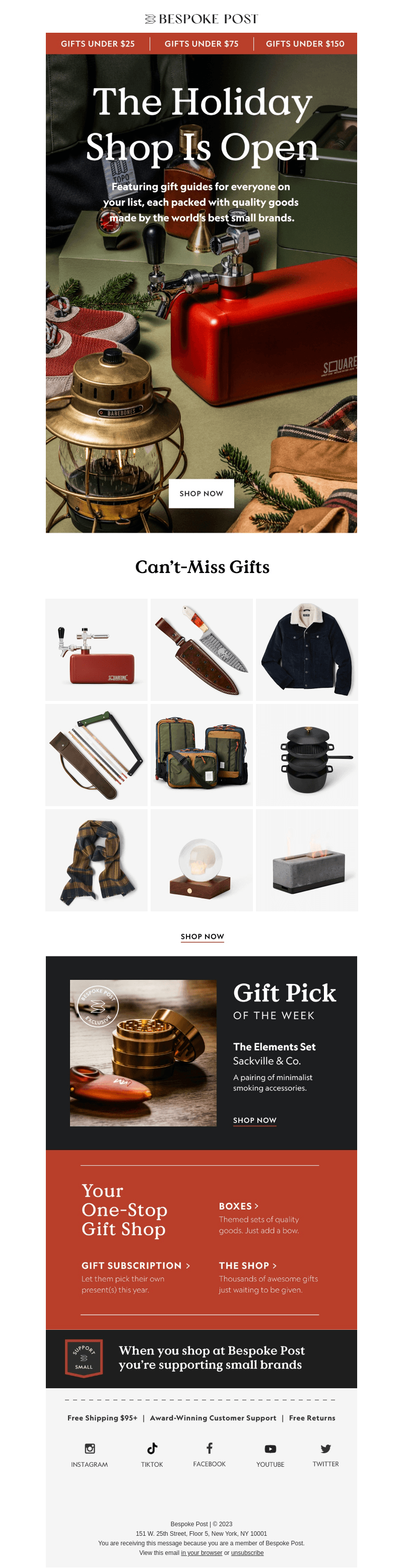 Welcome to The Holiday Shop
