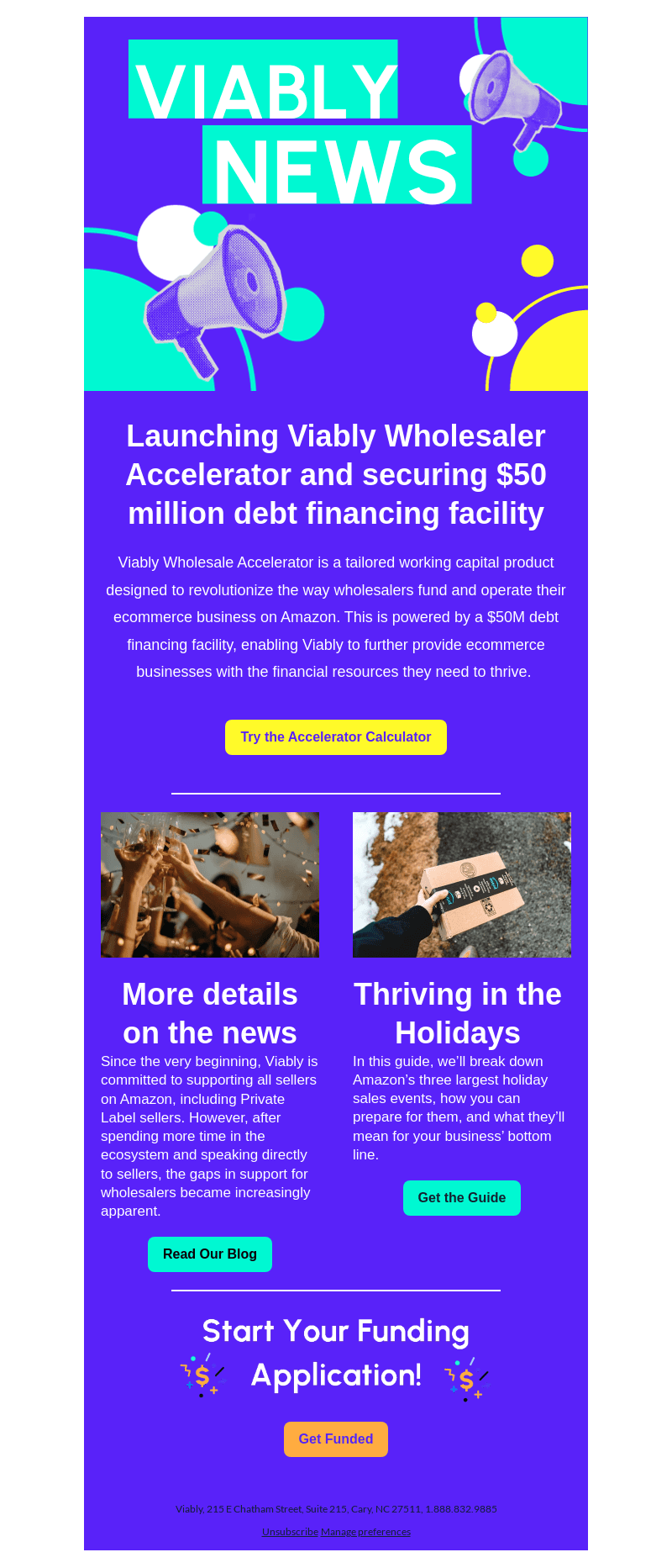 Viably email from Thu, Nov 2, 2023