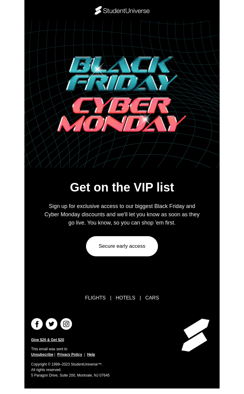 Be first in line for $6 flights