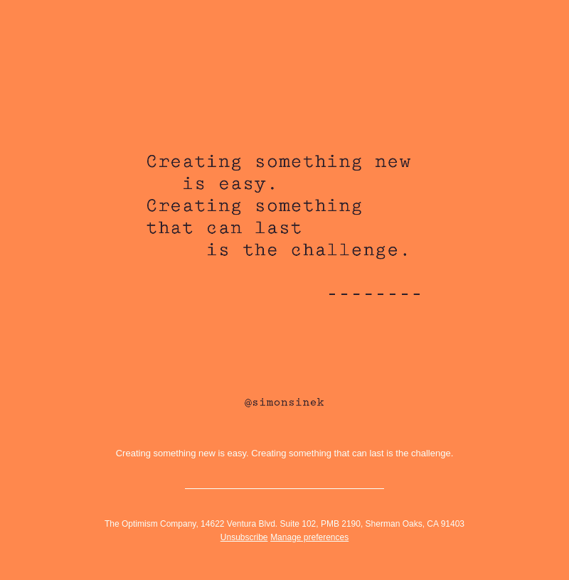 Notes to Inspire