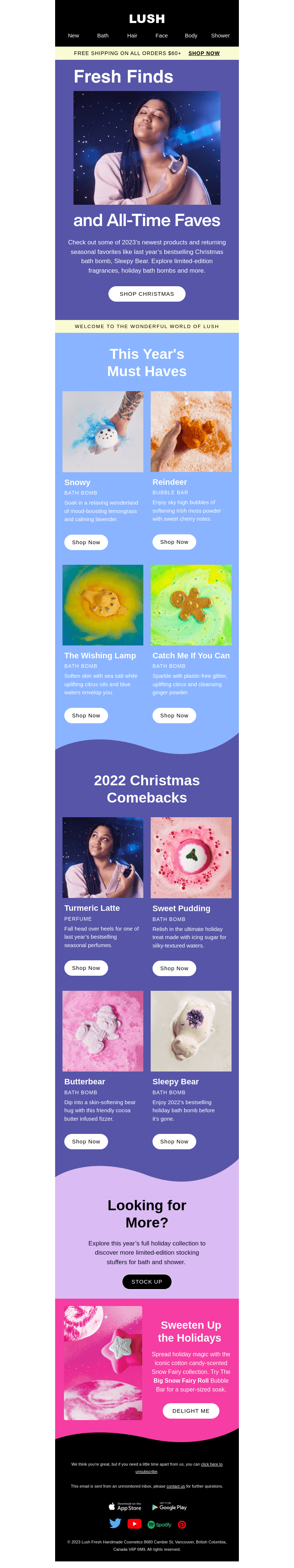 What's new for Christmas?