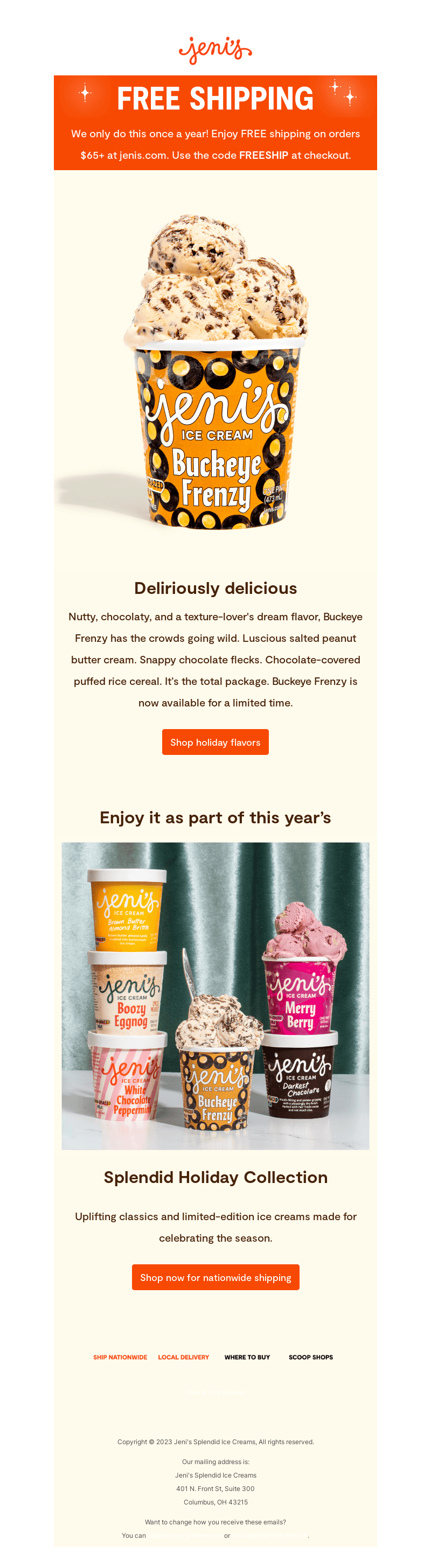 Don’t wait: FREE shipping won’t last forever