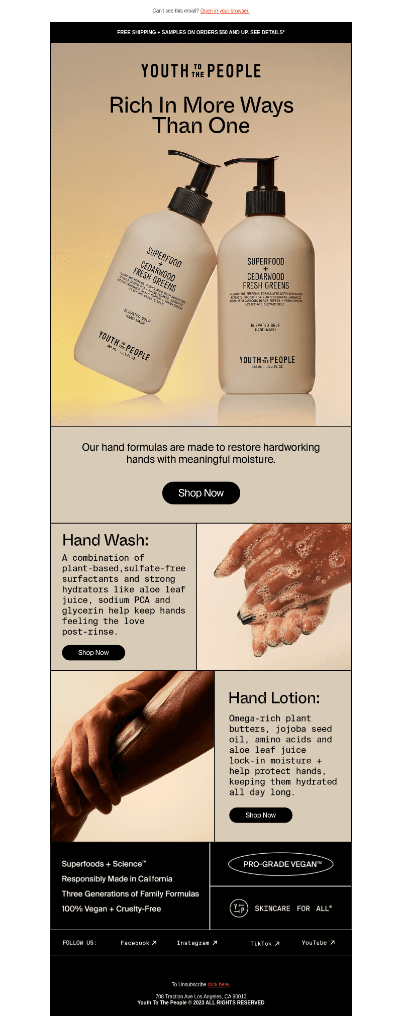 Hydrated Hands = Happy Hands