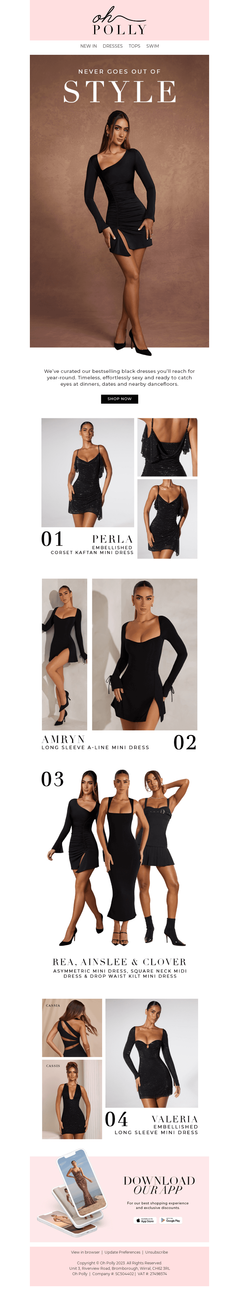 Spotlight On: Black Dresses