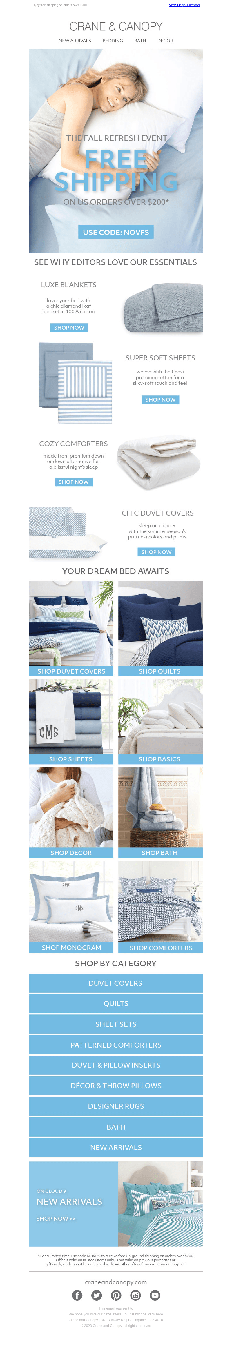 Your bed deserves THIS! (plus, FREE SHIPPING!)
