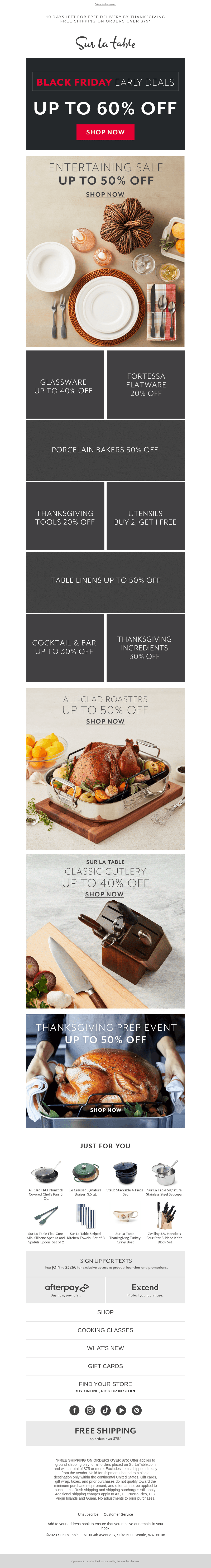 Gear up for Thanksgiving at our Prep Event.