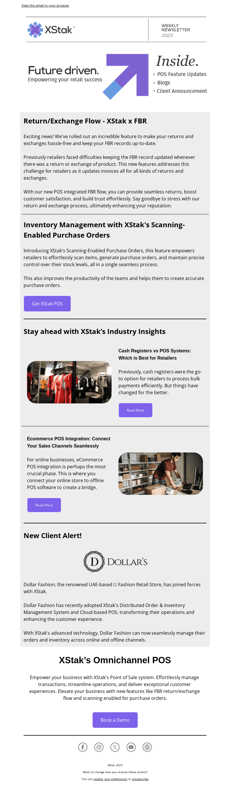 Endless POS-sibilities with XStak's Omnichannel Solution
