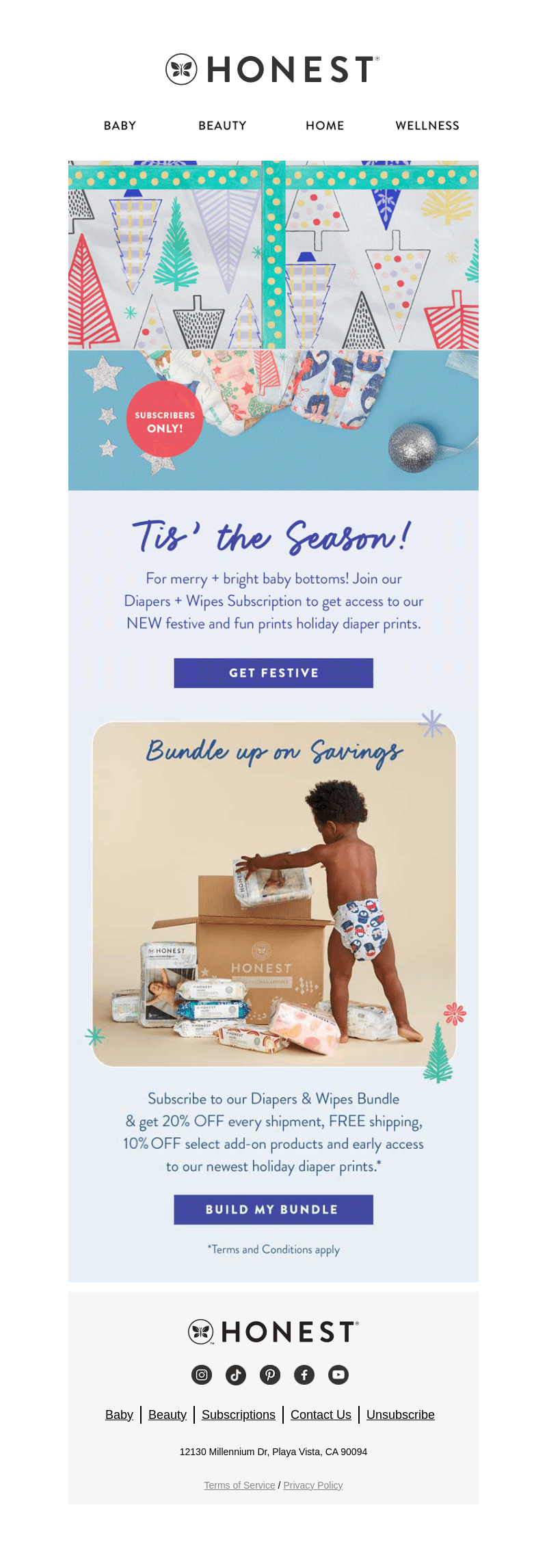 Honest Company email from Tue, Nov 7, 2023