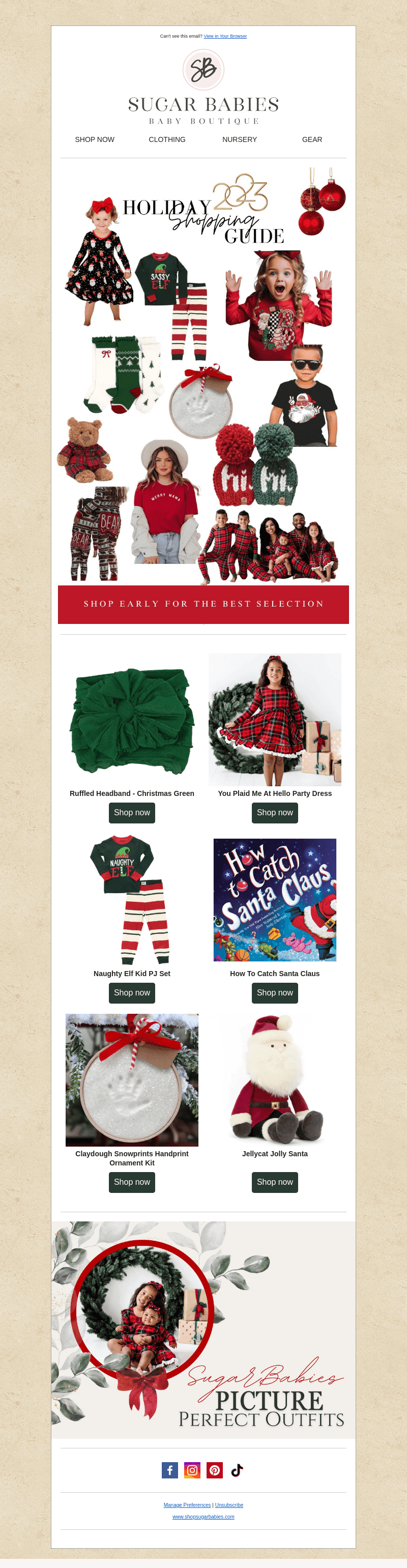 Shop our Holiday Gift Guide ❤️