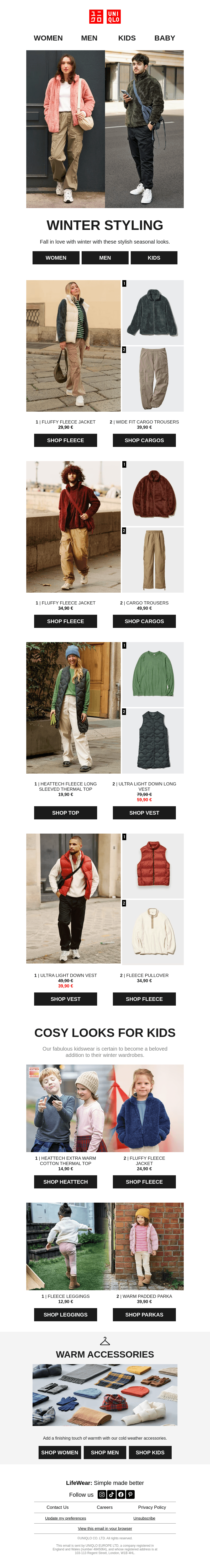 Luxuriate in cosy winter style