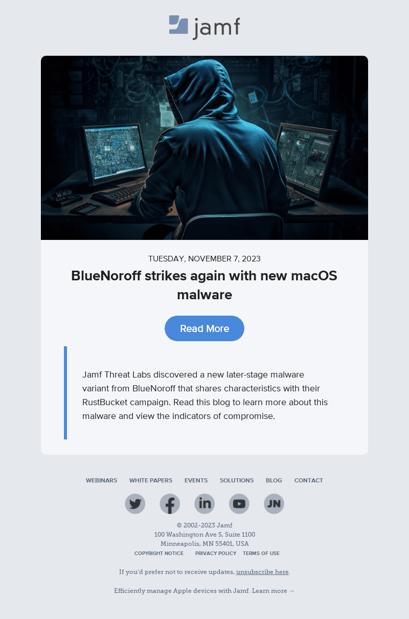 Your Jamf blog summary