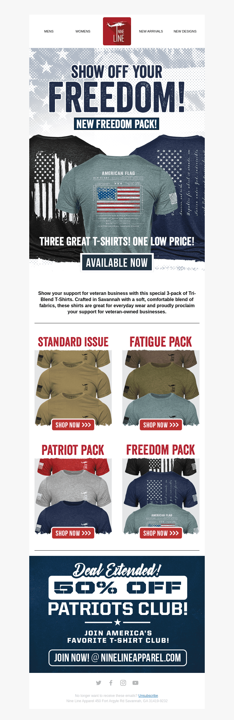 Standard Issue, America Pack, And More!