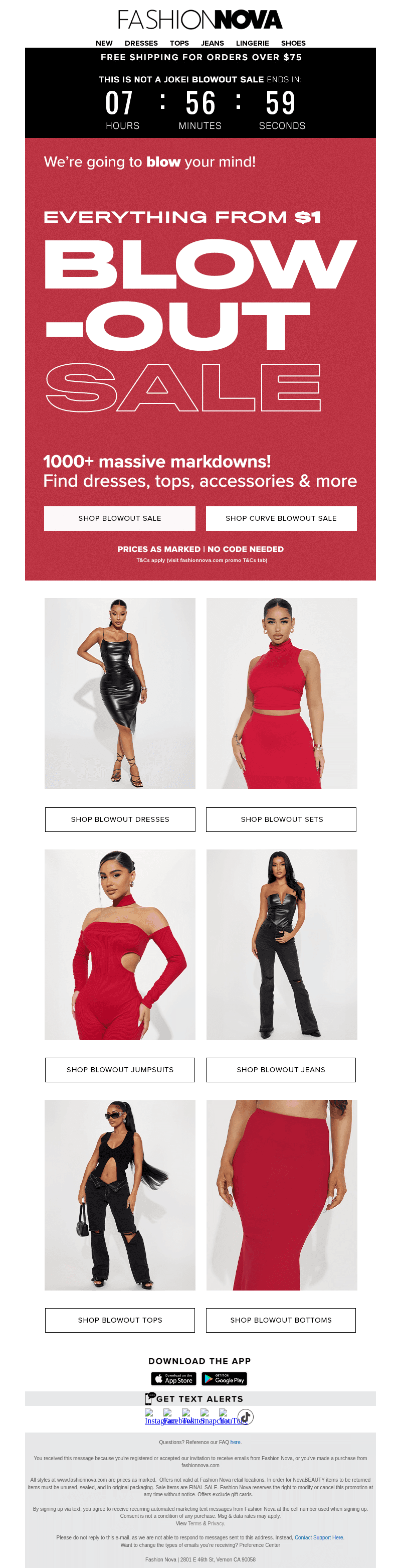 BLOWOUT SALE💥Starting @ $1