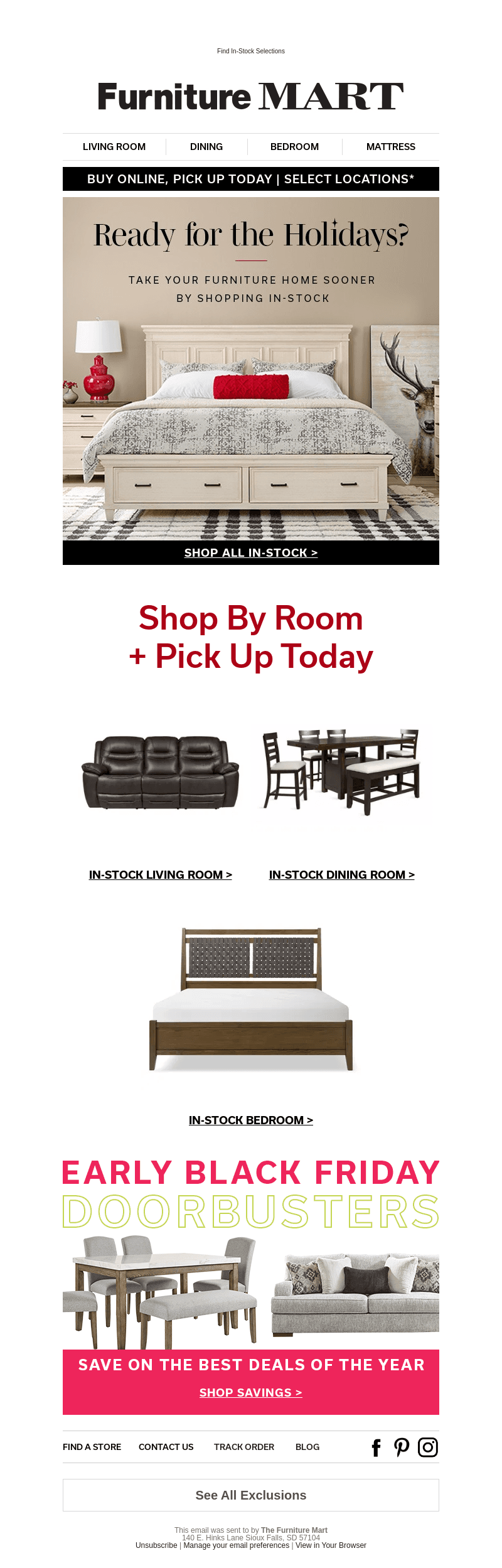 Take Your Styles Home Sooner