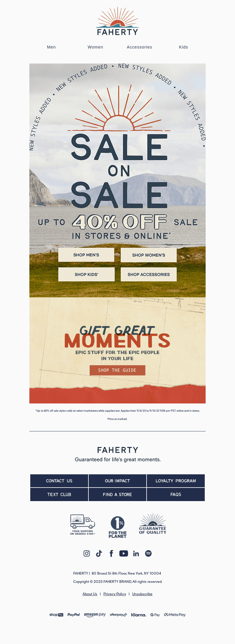 It’s Here: Sale On Sale
