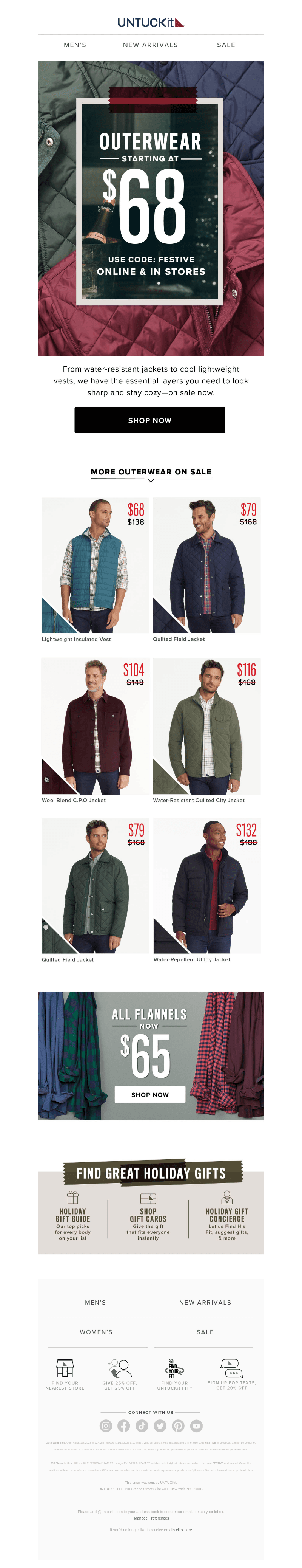 Layer Up: Outerwear On Sale Now