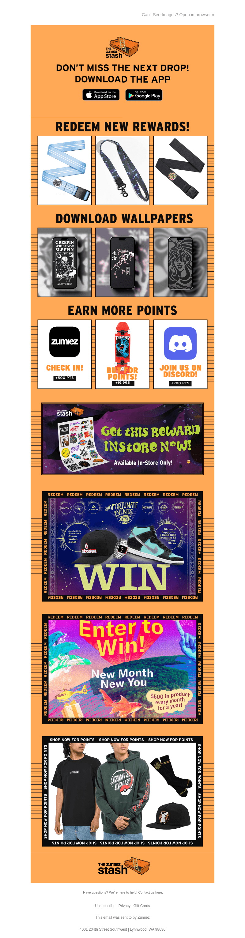 Time for a New Rewards Drop!